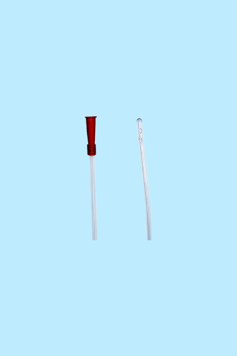 DYNAREX INTERMITTENT CATHETER (MALE) 18FR STERILE RED