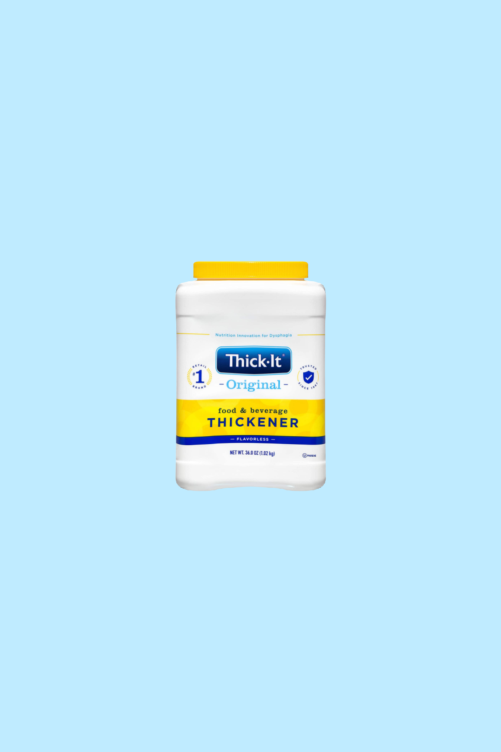 THICK-IT® FOOD AND BEVERAGE THICKENER ORIGINAL 36 OZ. CANISTER UNFLAVORED POWDER