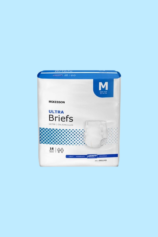 BRIEF MCKESSON ULTRA MEDIUM 32-44″ DISPOSABLE HEAVY ABSORBENCY