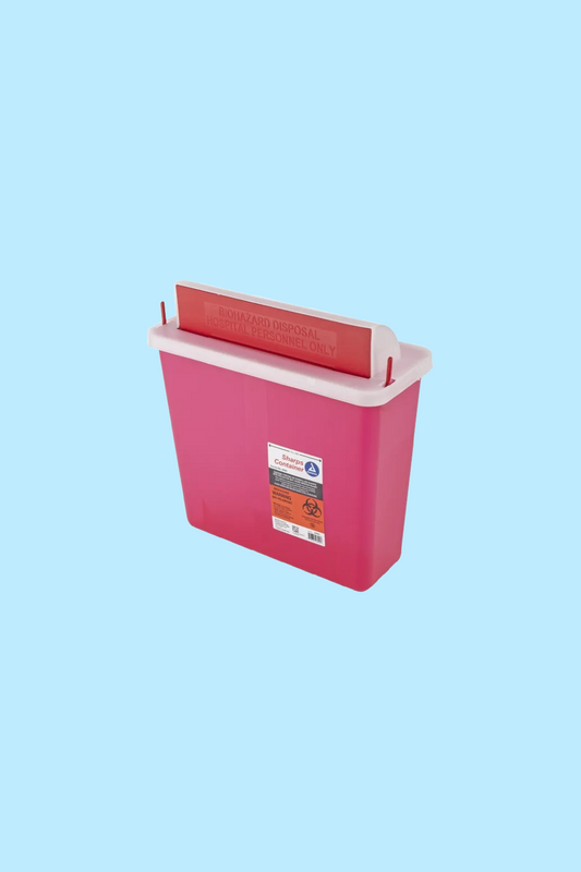 DYNAREX SHARPS CONTAINER 5 QT.