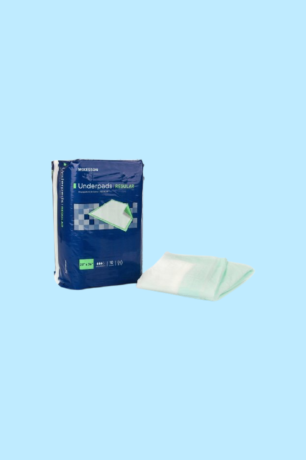 MCKESSON 23 X 36 INCH DISPOSABLE FLUFF / POLYMER MODERATE ABSORBENCY