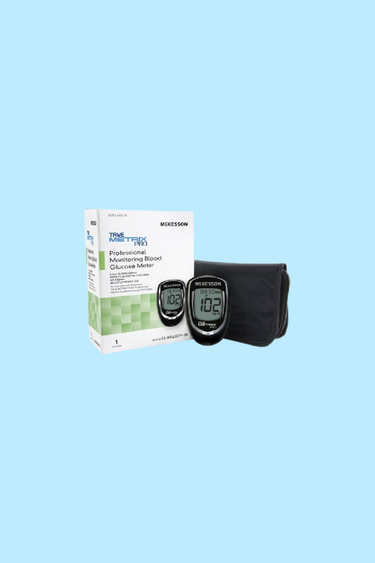 MCKESSON TRUE METRIX® PRO 4 BLOOD GLUCOSE METER SECOND RESULTS STORES UP TO 500 RESULTS